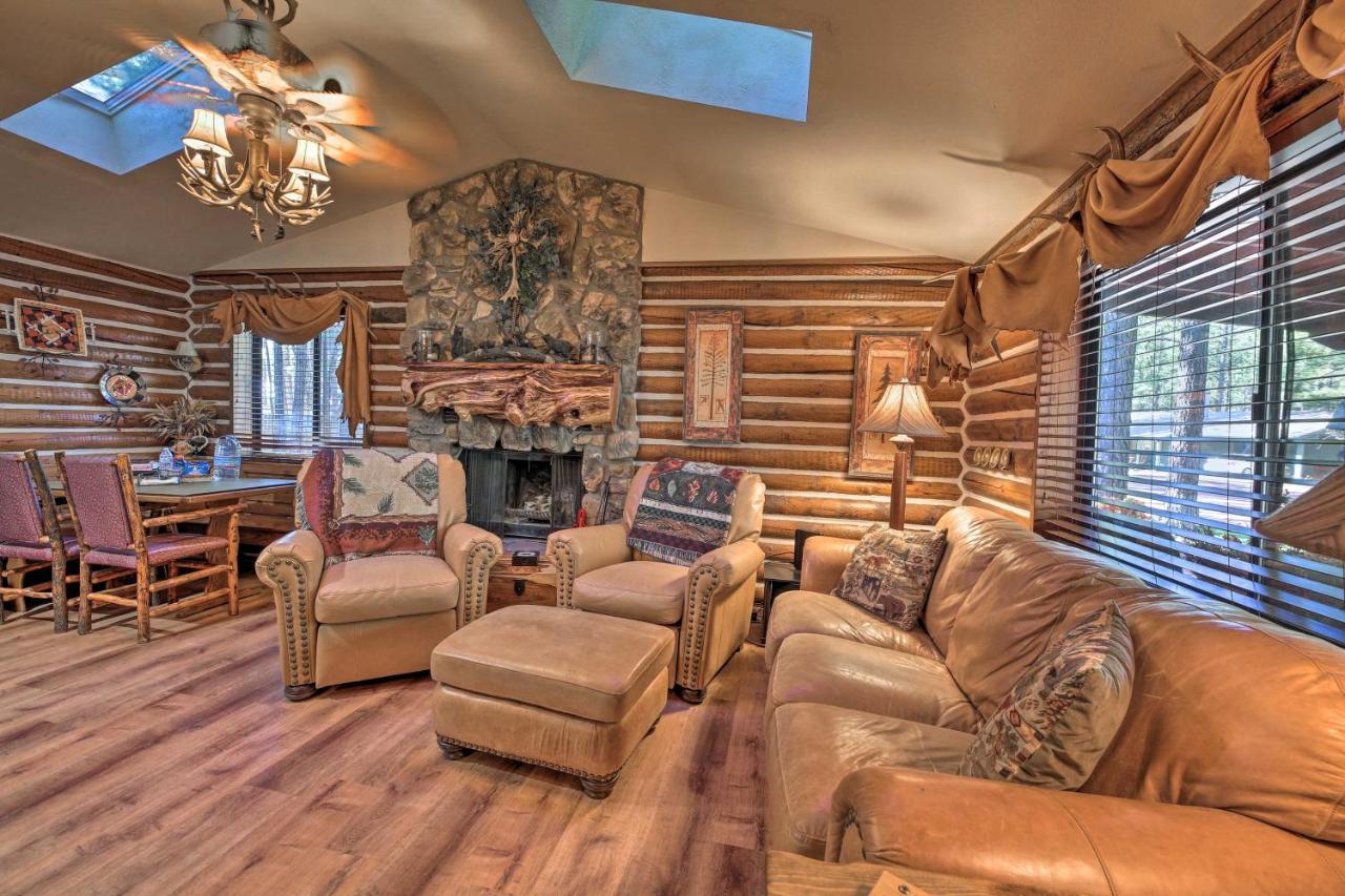 Rustic Lakeside Cabin - Family And Pet Friendly! Пайнтоп-Лейксайд Экстерьер фото